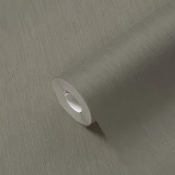 Vliestapete Daniel Hechter Uni Textil Optik Grau Grün