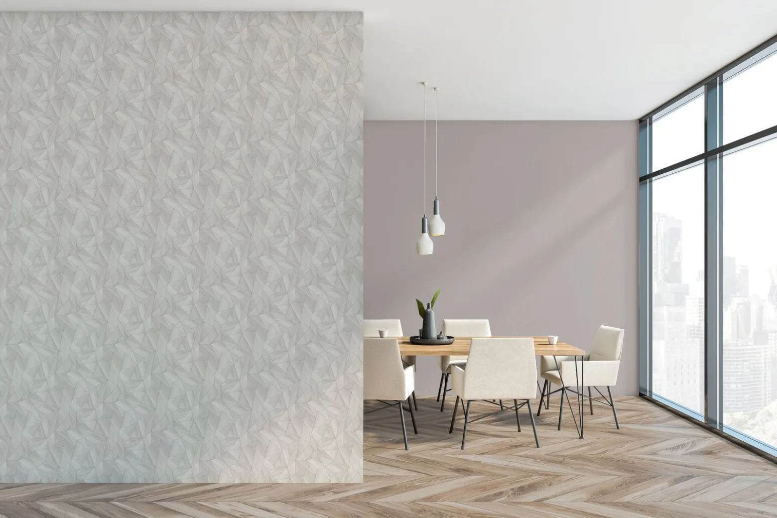 Vliestapete Daniel Hechter Uni Textil Optik Hellgrau