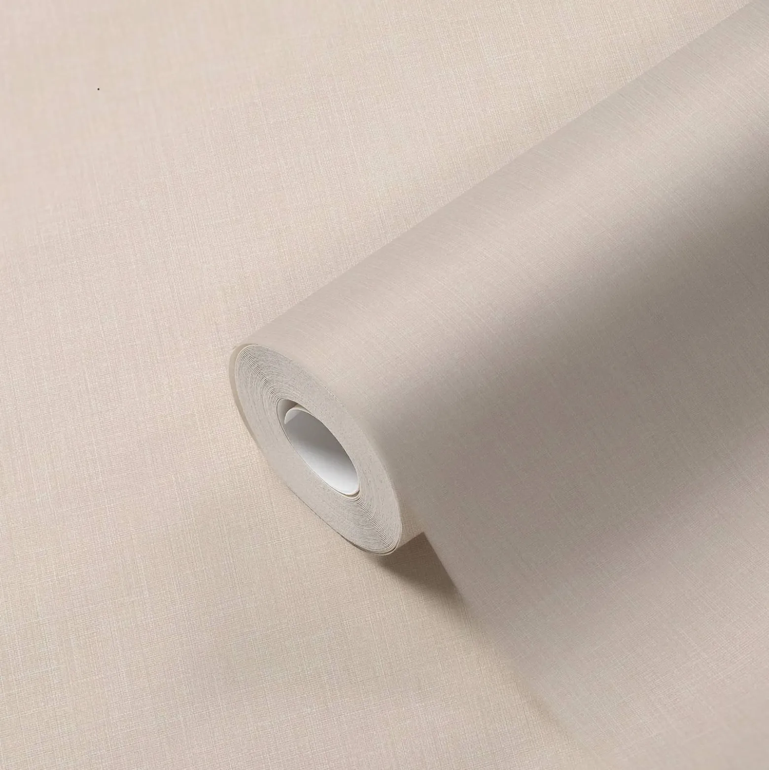 Vliestapete Daniel Hechter Uni Textil Optik Creme Beige
