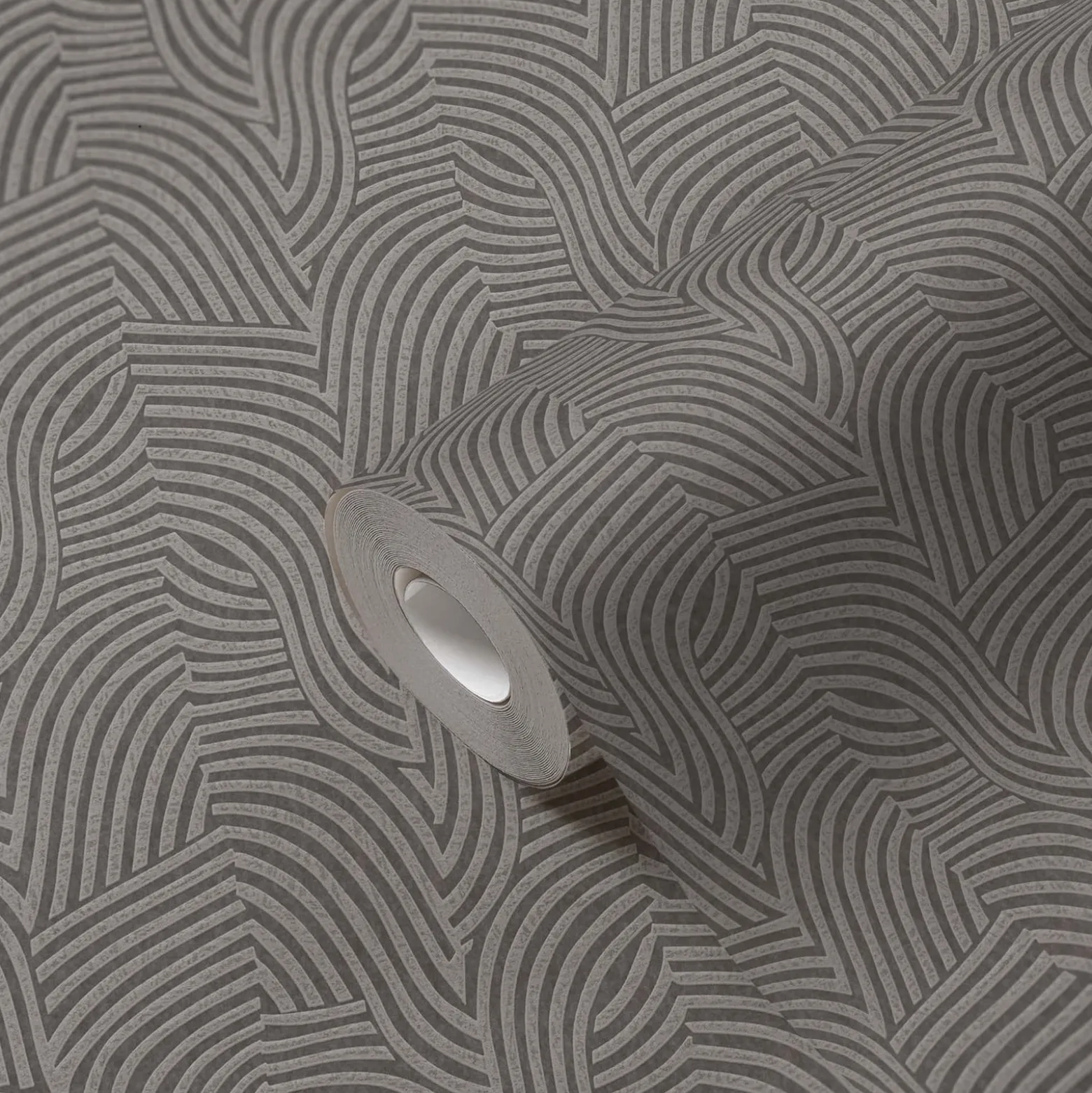 Vliestapete Daniel Hechter Wellen Grau Silber Metallic