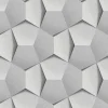 Vliestapete 3D-Effekt Grau Silber Metallic A54604