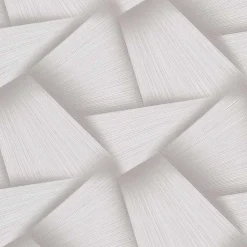Vliestapete 3D-Effekt Taupe Creme Metallic 10401-37