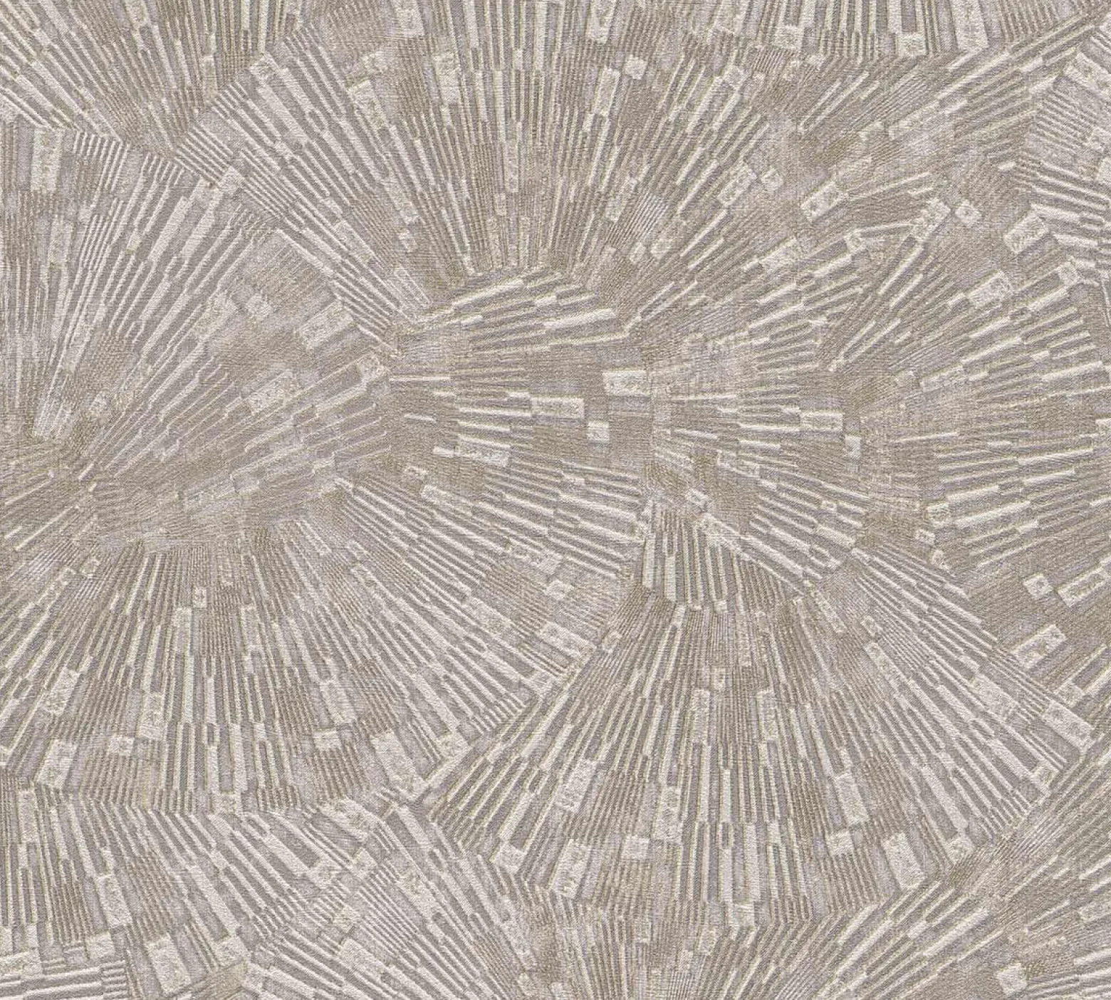 Vliestapete 3D Grafisch beige silber Glanz 38203-3