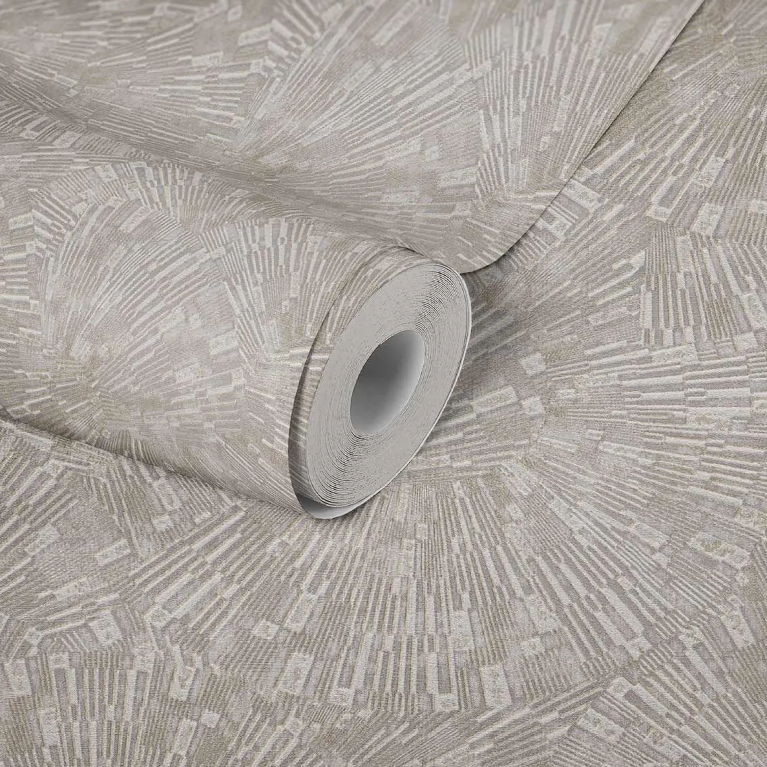 Vliestapete 3D Grafisch beige silber Glanz 38203-3