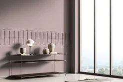 Vliestapete 3D Optik Kacheln Betonoptik Rosa Grau 34479