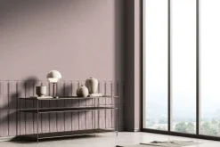 Vliestapete 3D Optik Kacheln Betonoptik Rosa Grau 34479