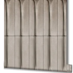 Vliestapete 3D Optik Kacheln Betonoptik Grau Braun 34475