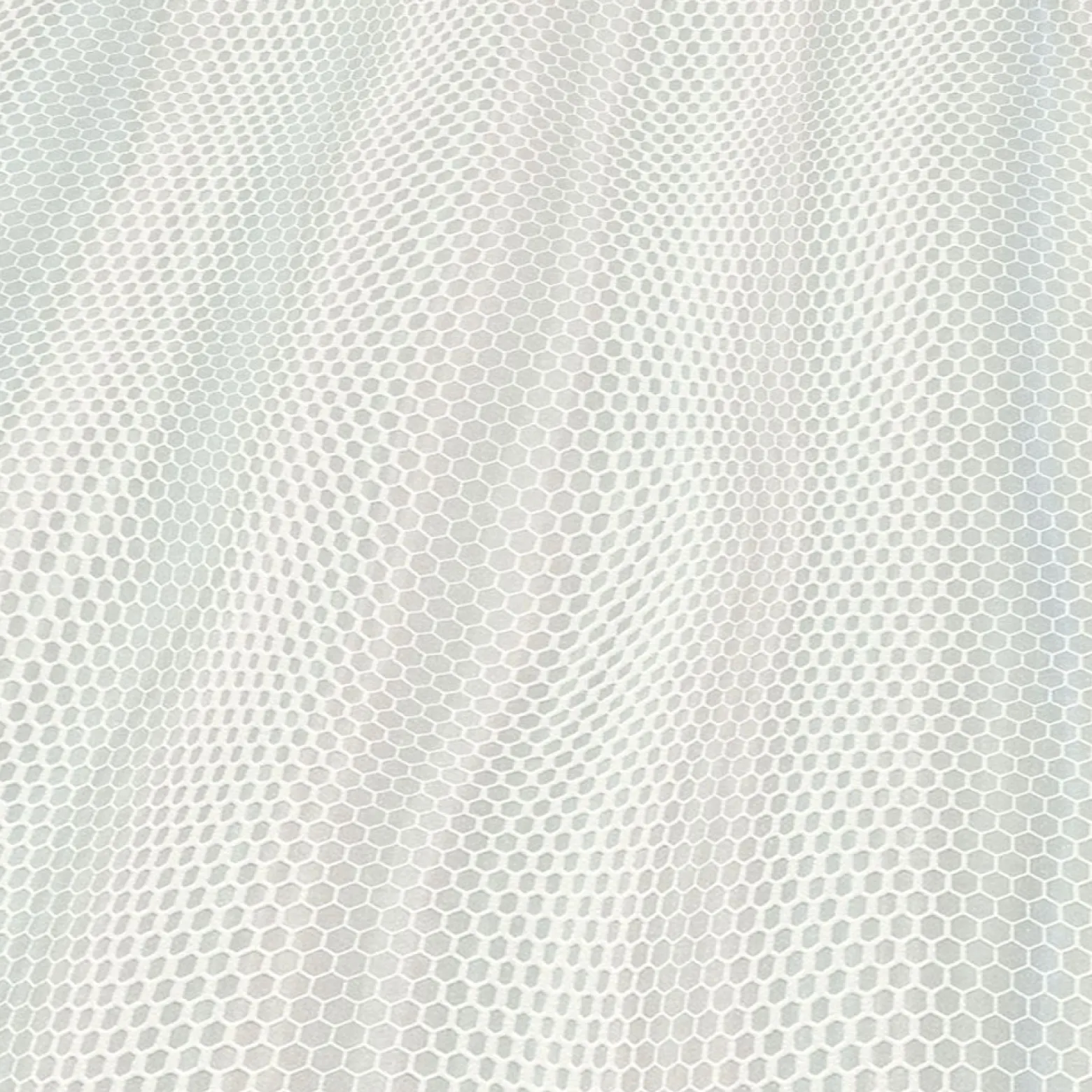 Vliestapete 3D-Optik Waben Creme Silber Metallic 10386-43