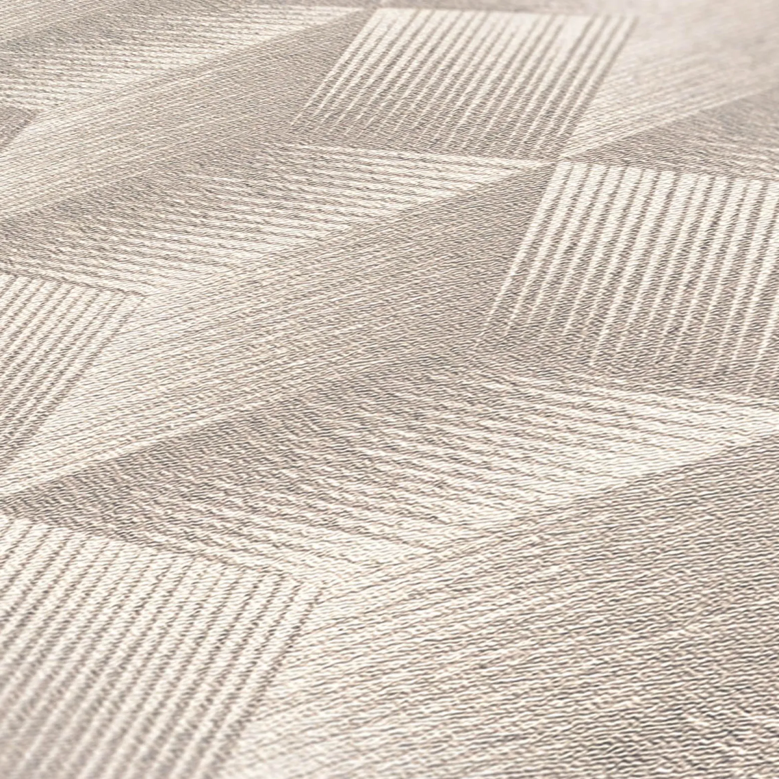 Vliestapete 3D-Optik Würfel Grau Silber Metallic 38506-1