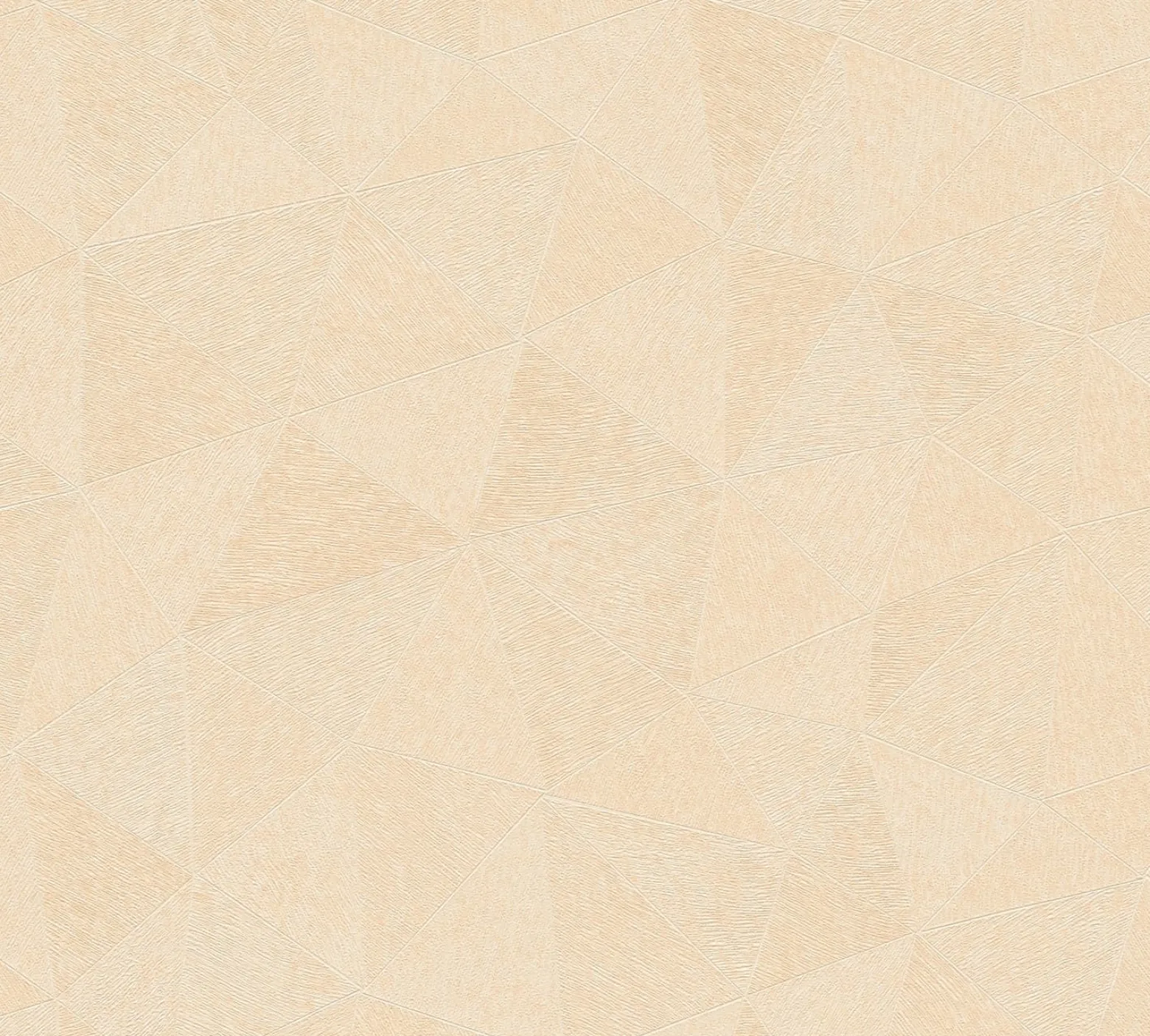 Vliestapete Dreiecke Muster 3D-Optik Beige 39129-3