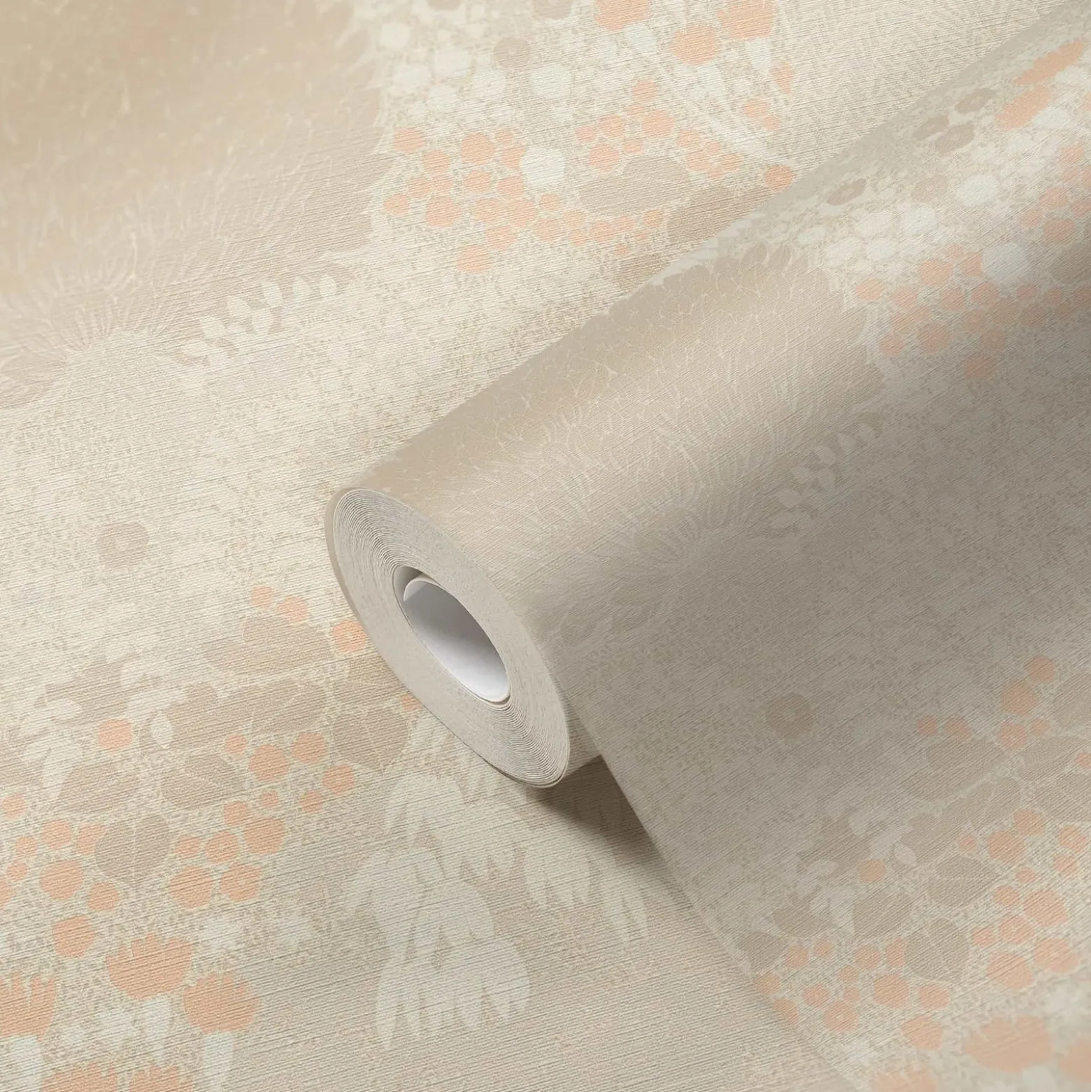 Vliestapete Dschungel Floral Wald Beige Creme 39350-2