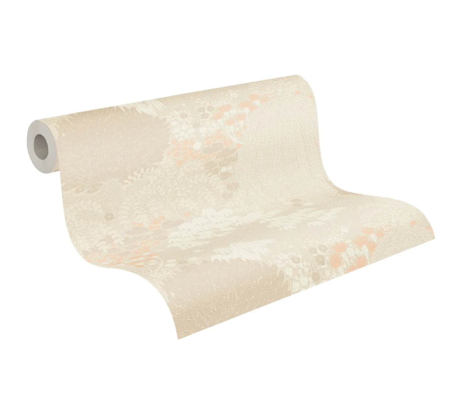 Vliestapete Dschungel Floral Wald Beige Creme 39350-2