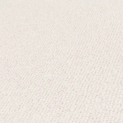 Vliestapete Einfarbig Leinenoptik Cremeweiß 39039-3