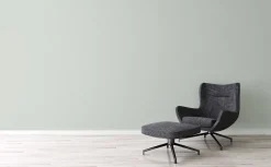 Vliestapete Einfarbig Leinenoptik Grün Grau 39039-8