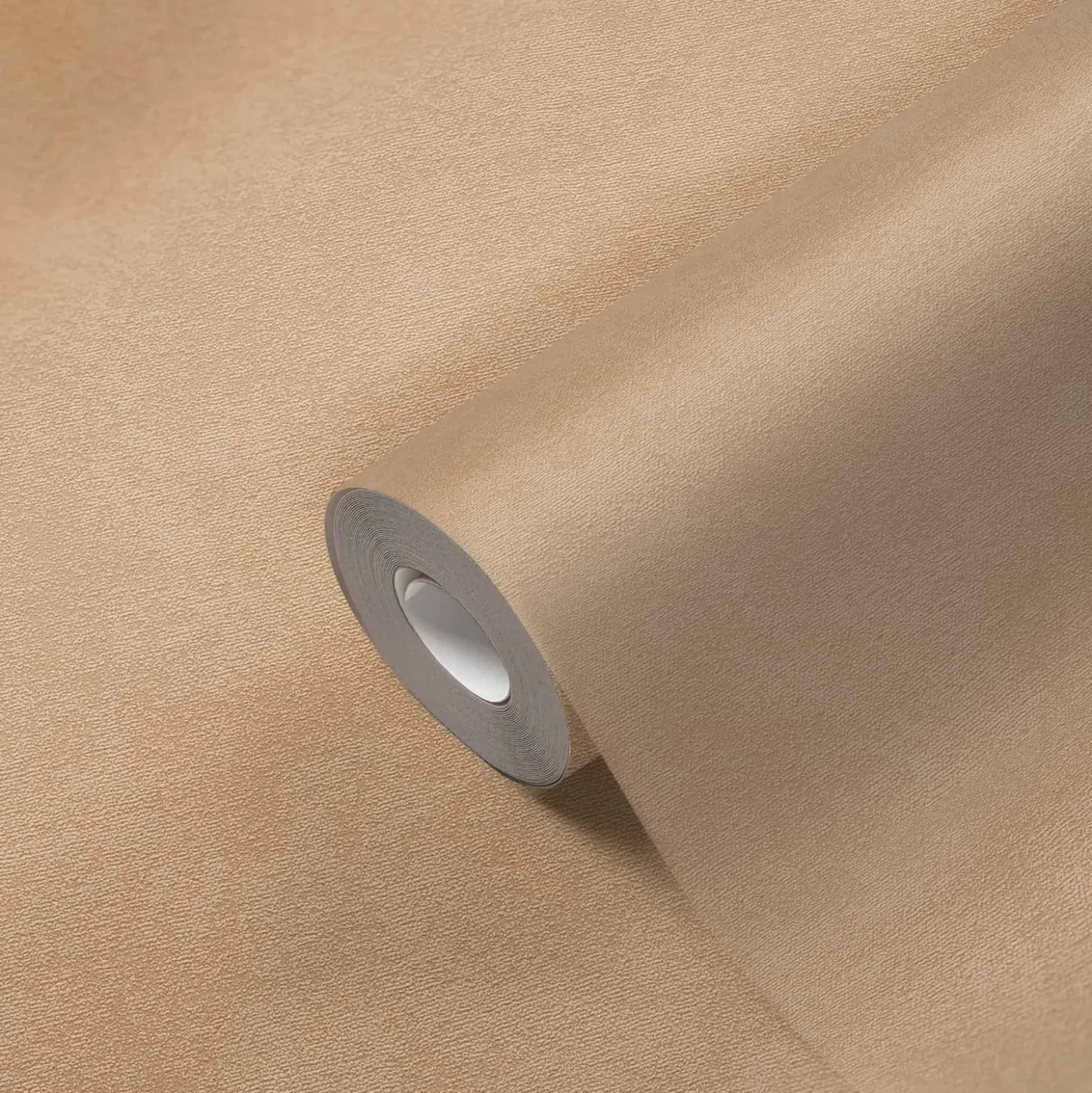 Vliestapete Einfarbig Meliert Beige Braun 39938-5