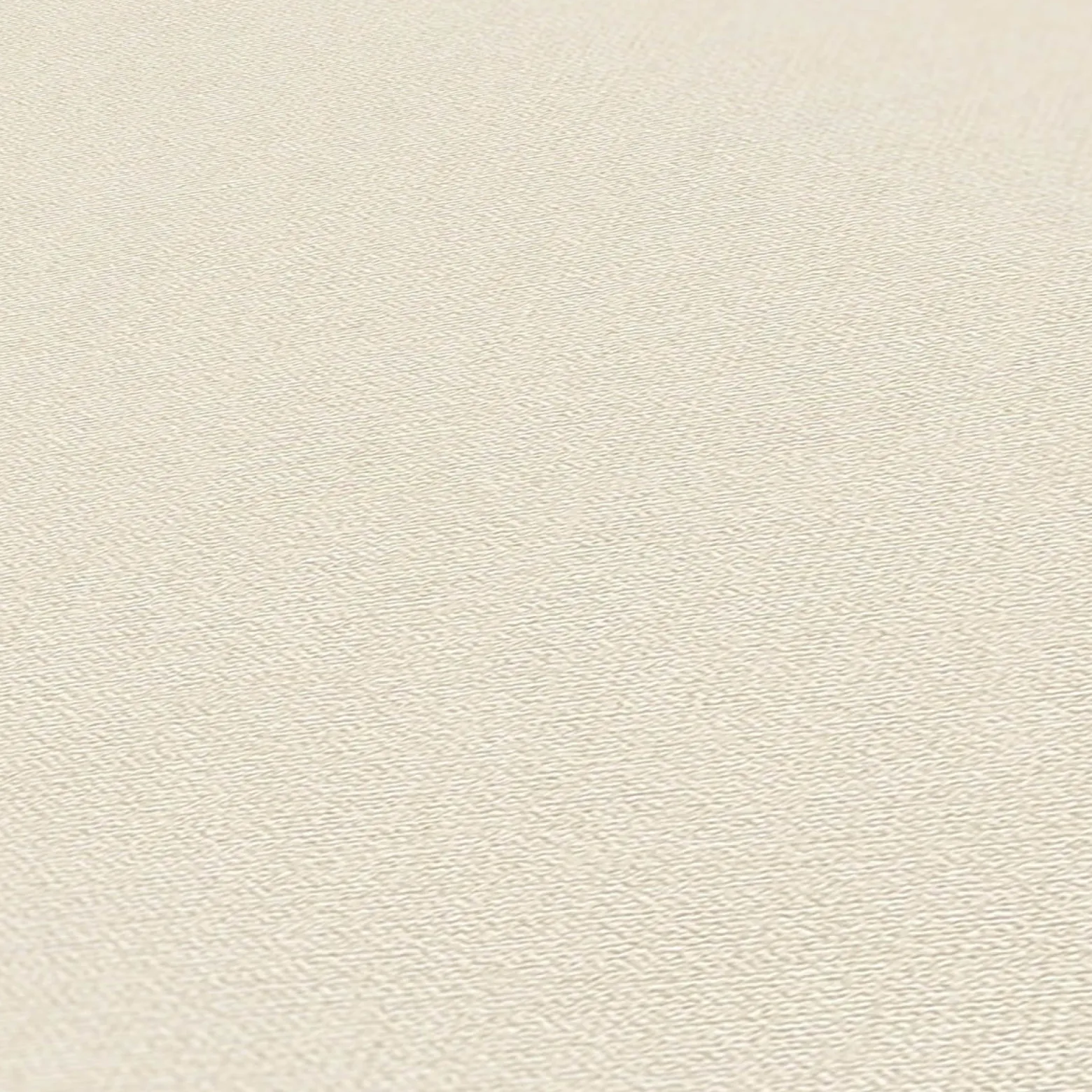 Vliestapete Einfarbig Stoff Optik Beige Creme 38666-6