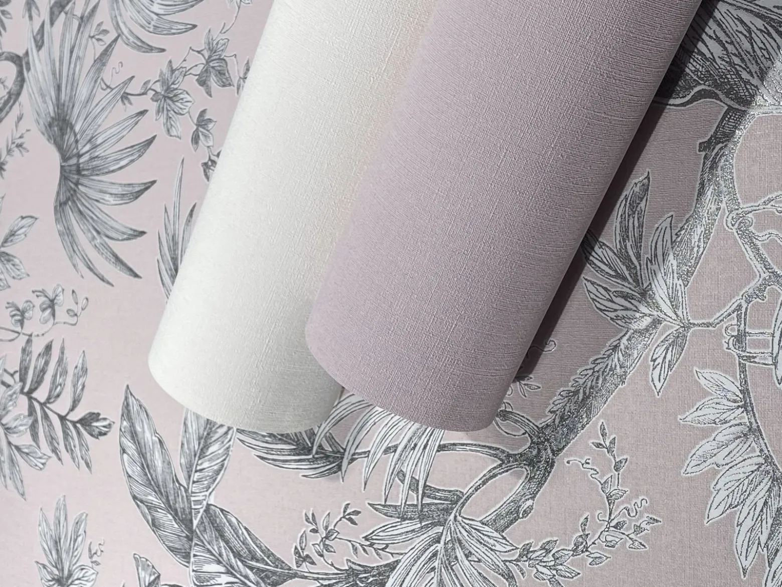 Vliestapete Einfarbig Struktur Textil Optik Weiß 82345