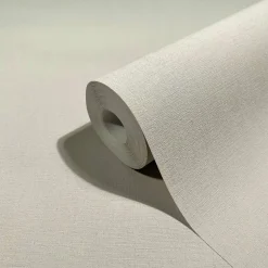 Vliestapete Einfarbig Struktur Textil Optik Beige 82347