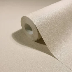 Vliestapete Einfarbig Struktur Modern Beige Creme 82526