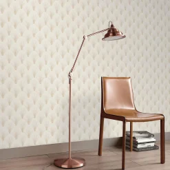 Vliestapete Elle Art Deco Creme Beige Glitzer 10451-14