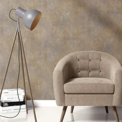 Vliestapete Elle Beton Optik Beige Gold Metallic 10438-20