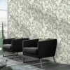 Vliestapete ELLE Floral Blumen grün weiß 10202-07