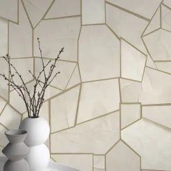 Vliestapete Elle Grafik Beige Gold Metallic 10445-02