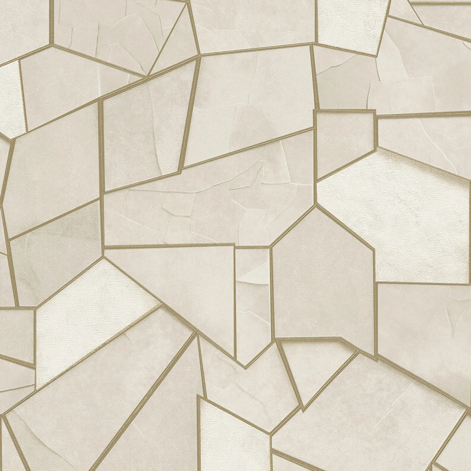 Vliestapete Elle Grafik Beige Gold Metallic 10445-02