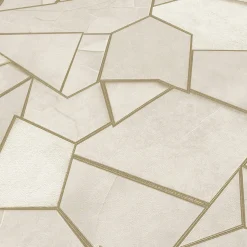 Vliestapete Elle Grafik Beige Gold Metallic 10445-02