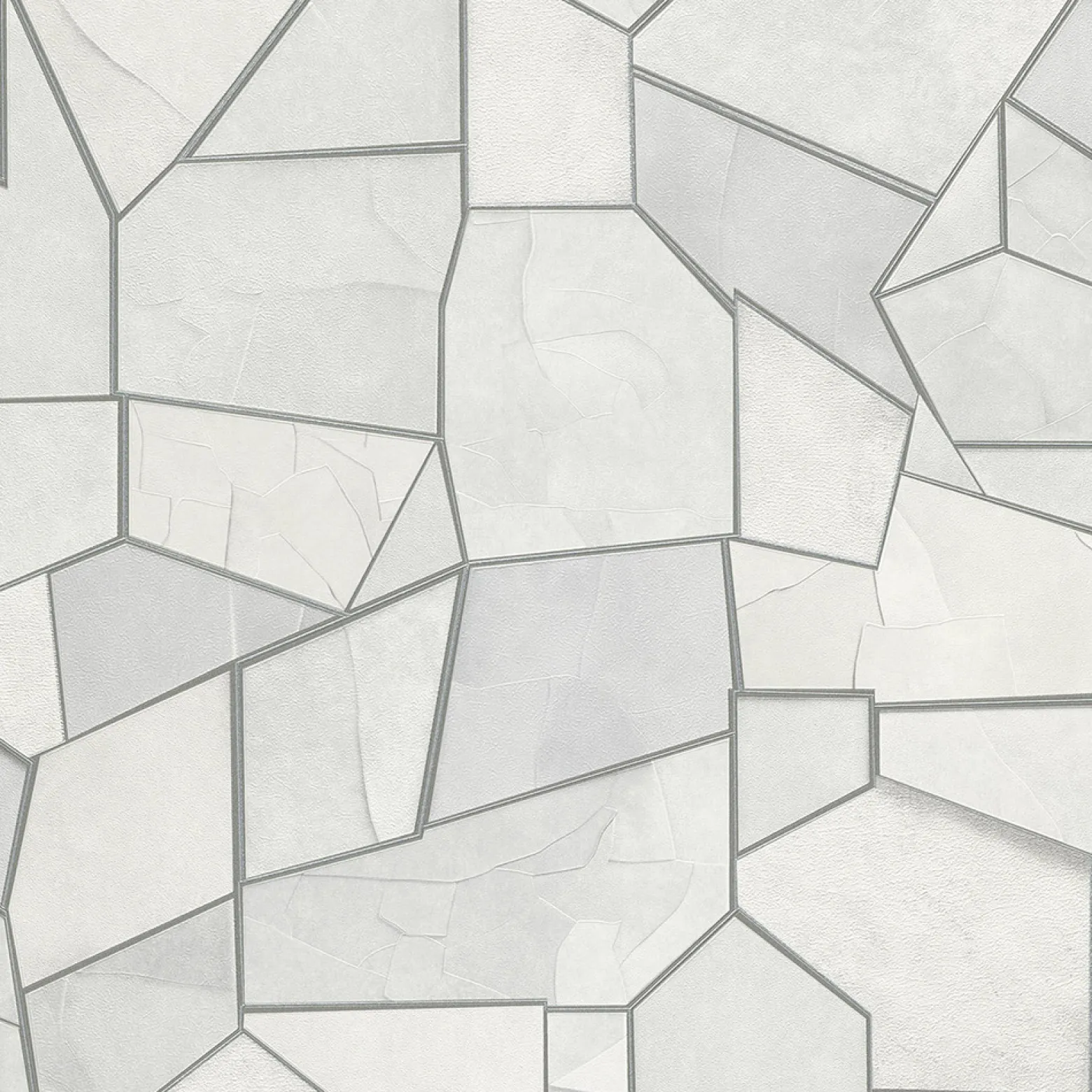 Vliestapete Elle Grafik Grau Silber Metallic 10445-31