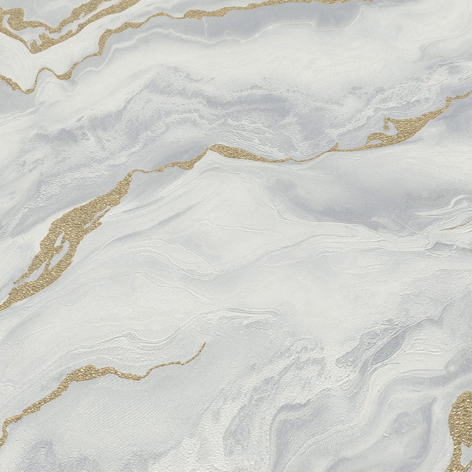 Vliestapete Elle Marmor Grau Gold Metallic 10447-31