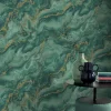 Vliestapete Elle Marmor Grün Gold Metallic 10447-19
