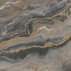 Vliestapete Elle Marmor Taupe Gold Metallic 10447-37