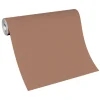 Vliestapete Elle Uni Struktur Rot Braun 10335-48