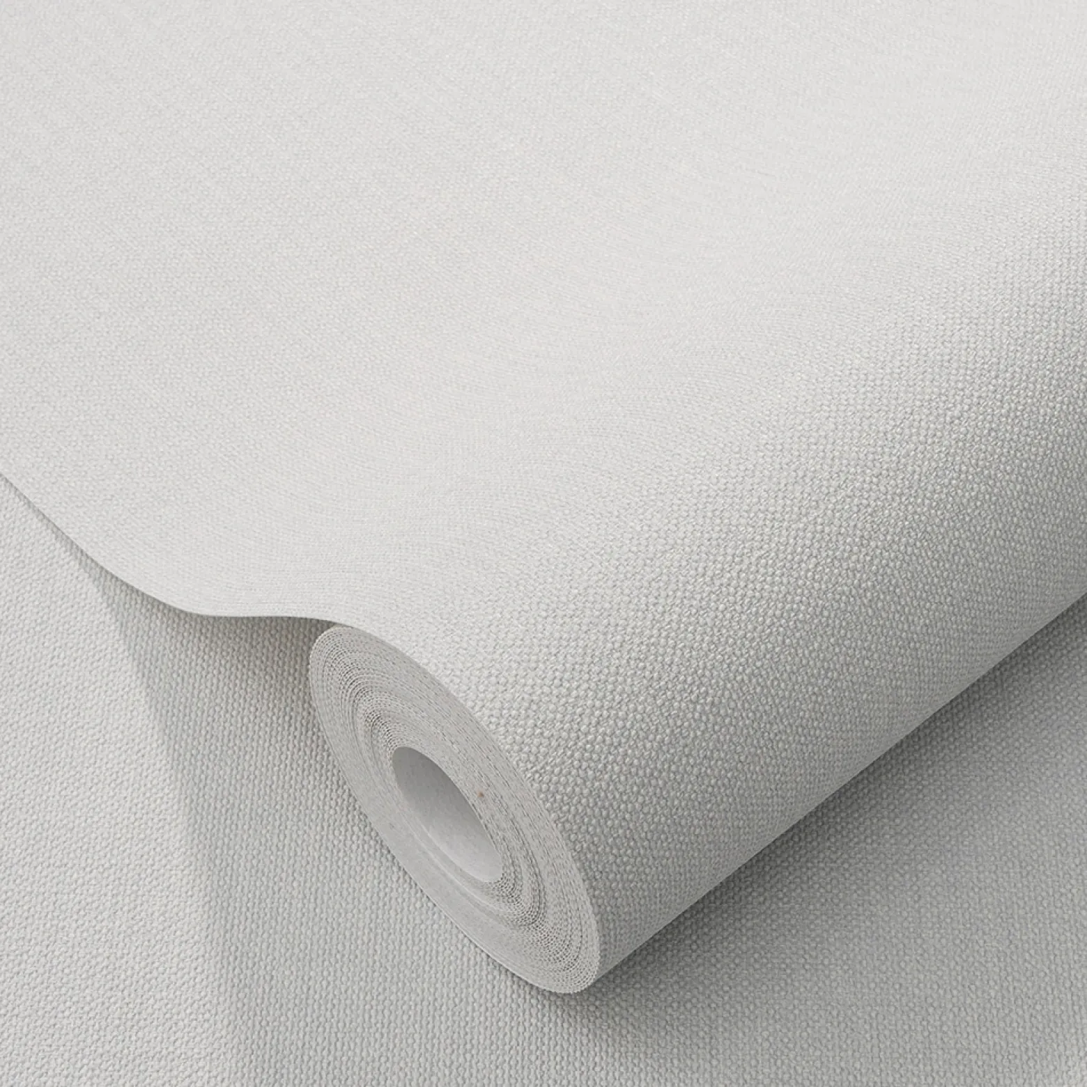 Vliestapete Elle Uni Textil Optik Hellgrau 10444-31