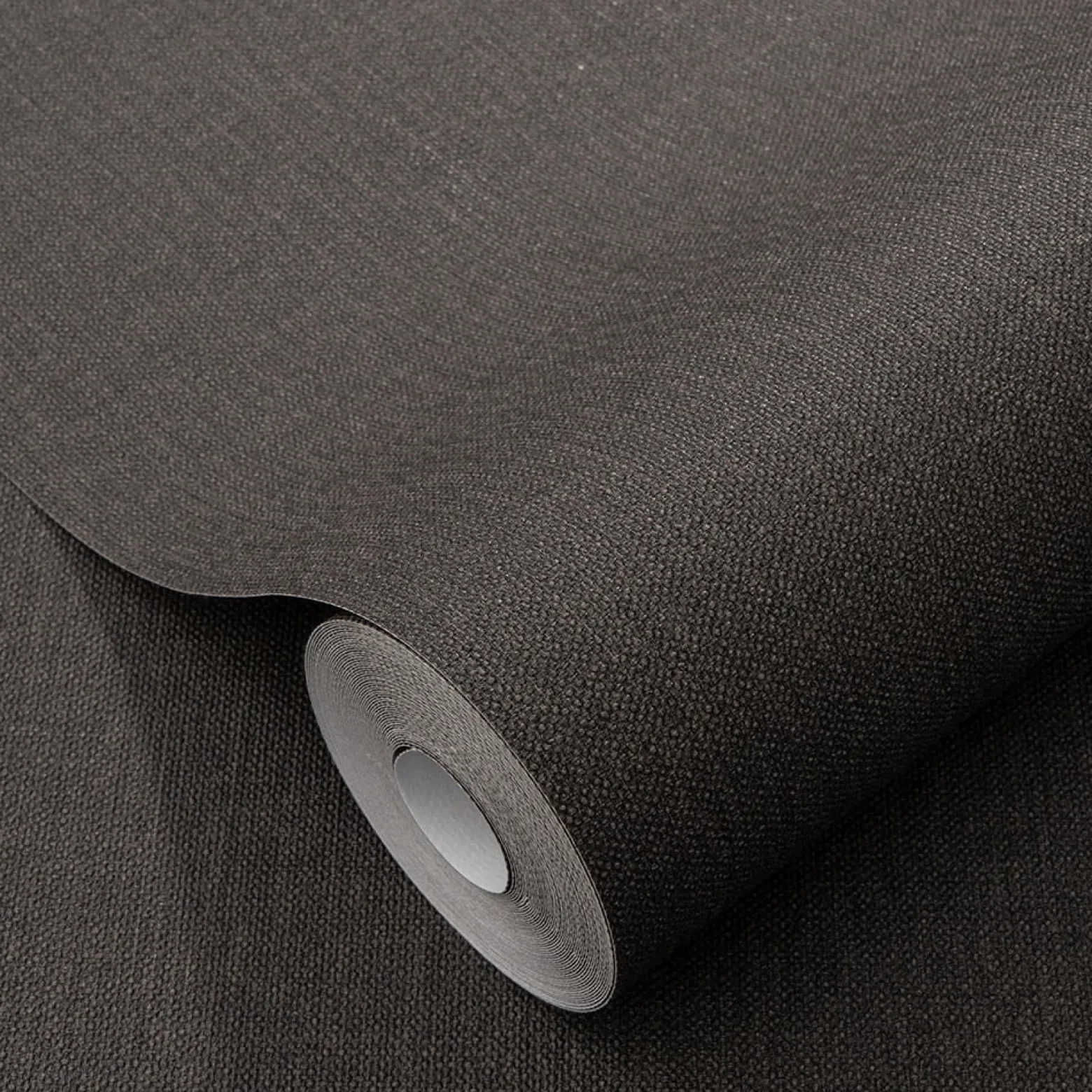 Vliestapete Elle Uni Textil Optik Dunkelgrau 10444-37