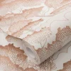 Vliestapete Elle Wald Weiß Orange Glitzer 10448-13