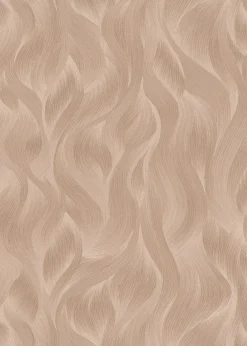 Vliestapete Elle Wellen-Muster rosa Glitzer 10151-05