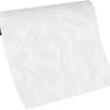 Vliestapete Elle Wellen-Muster hellgrau Glitzer 10151-31