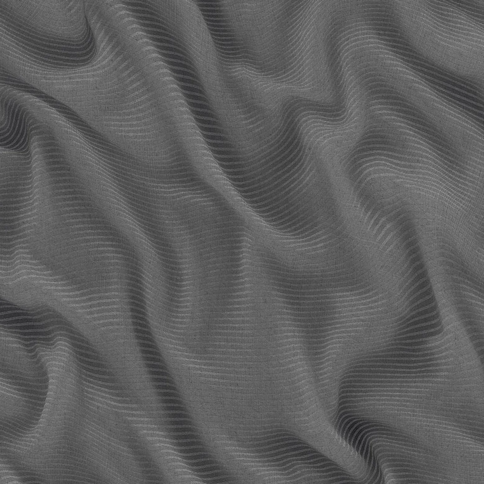 Vliestapete ELLE Wellen Seide anthrazit Metallic 10195-15