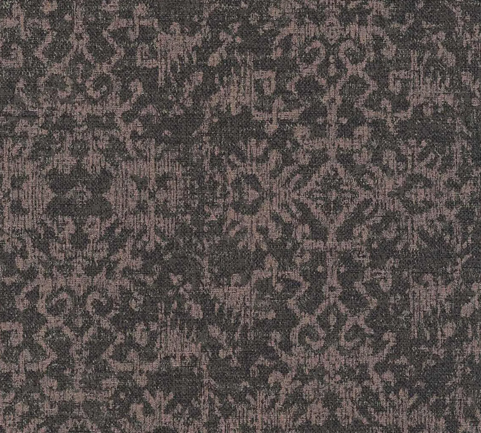 Vliestapete Ethno Muster schwarz rosa 38521-2