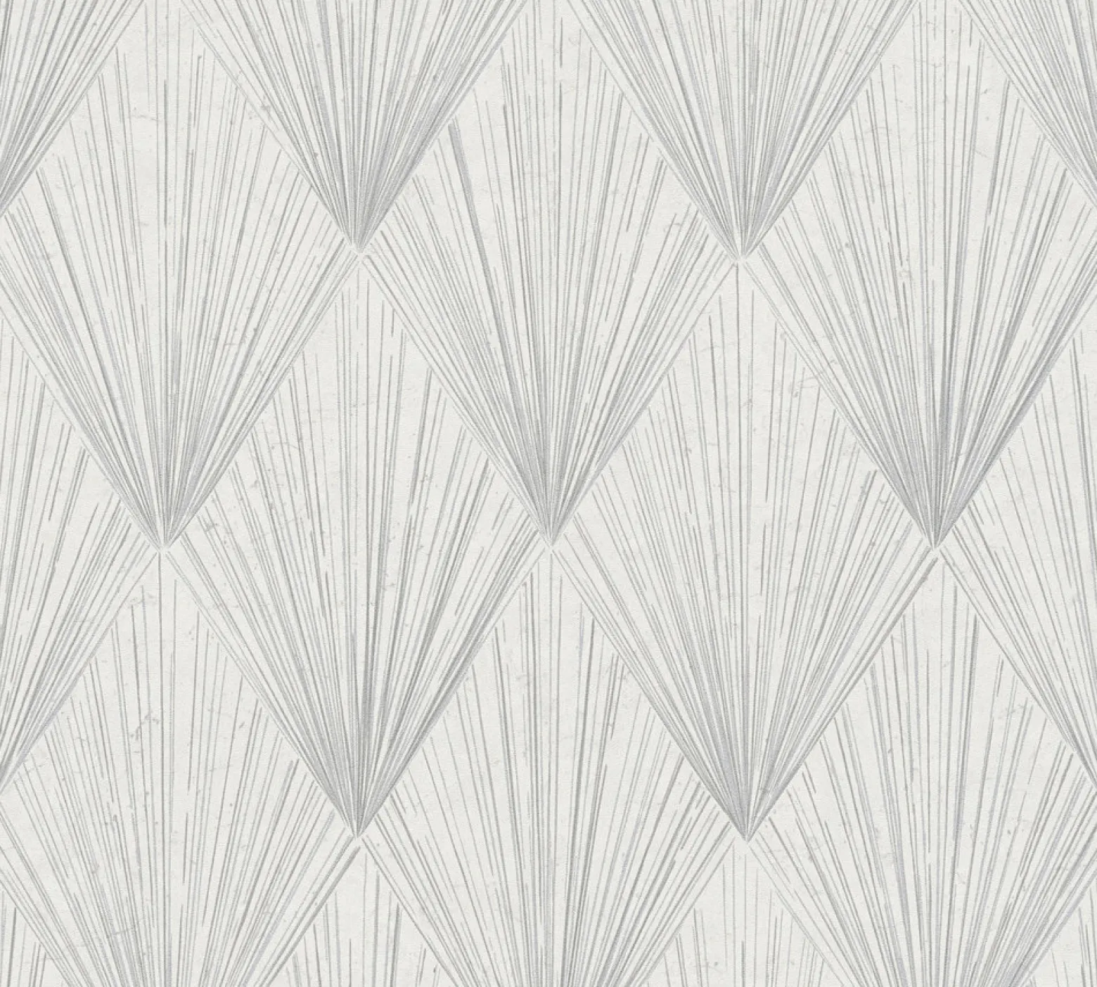 Vliestapete Fächer Grafisch grau silber Metallic 37864-1