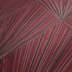Vliestapete Fächer Grafisch rot schwarz metallic 37864-2