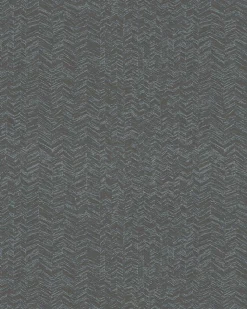 Vliestapete Fischgrät Muster braun silber Metallic 31241