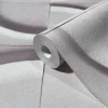 Vliestapete Fliesen 3D Effekt Kreise Grau Rosa 34462
