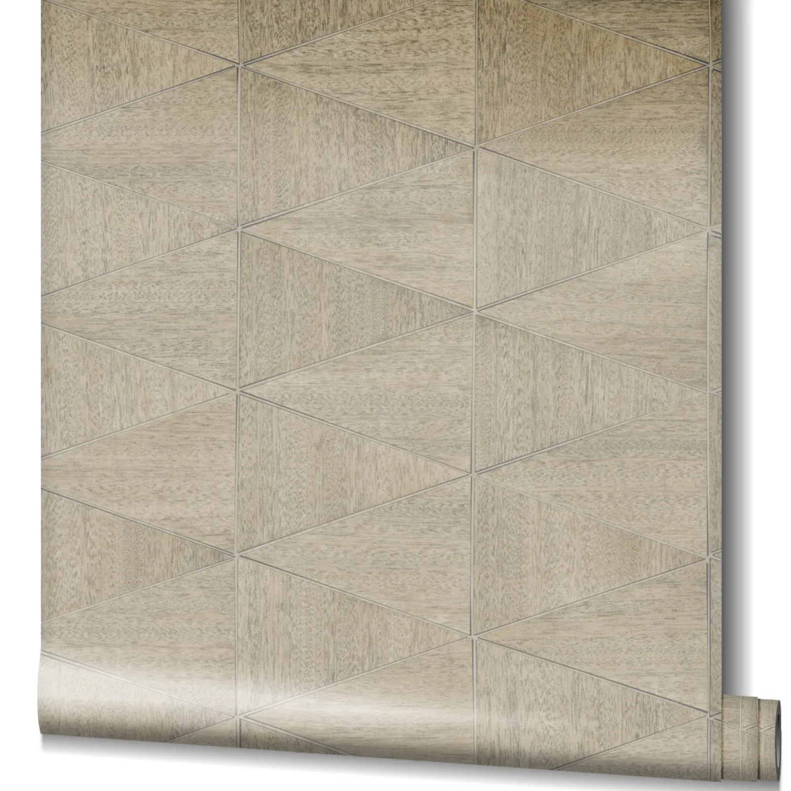 Vliestapete Fliesen Holzoptik Grafik Beige Braun 33359