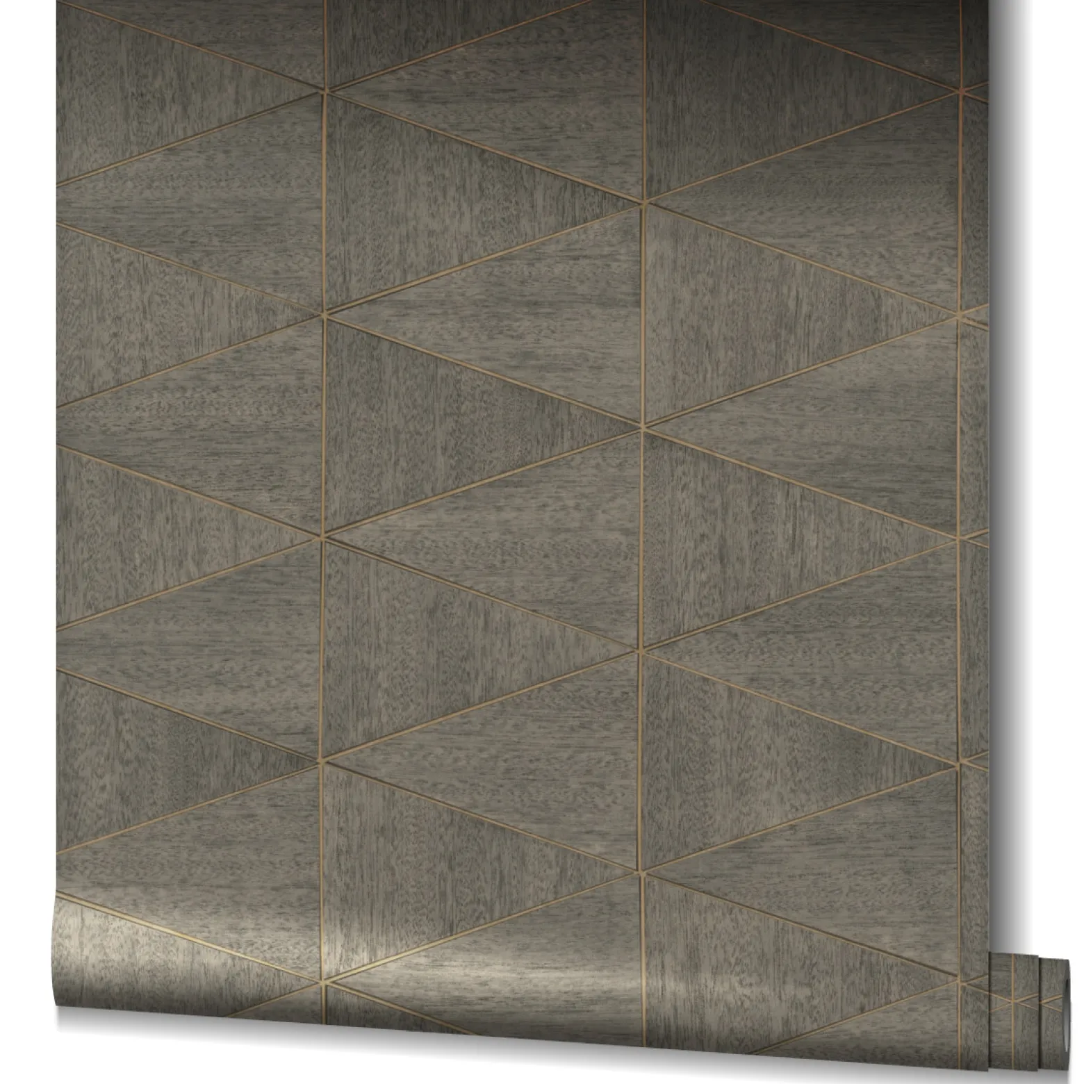 Vliestapete Fliesen Holzoptik Grau Braun Beige 33360