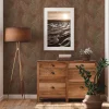 Vliestapete Floral Betonoptik Braun Kupfer 38919-2