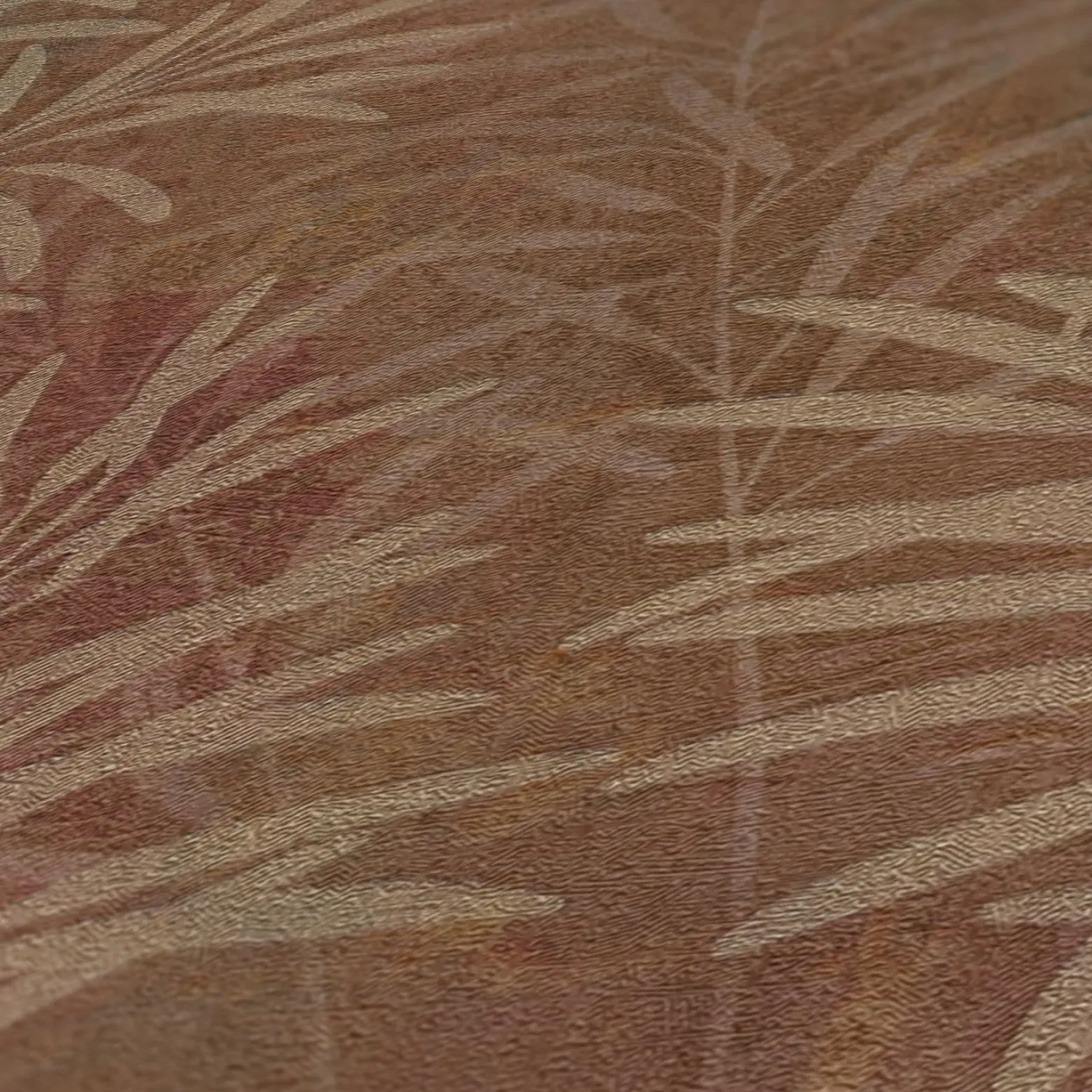Vliestapete Floral Betonoptik Braun Kupfer 38919-2