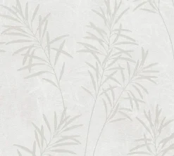 Vliestapete Floral Betonoptik Grau Silber Metallic 38919-5